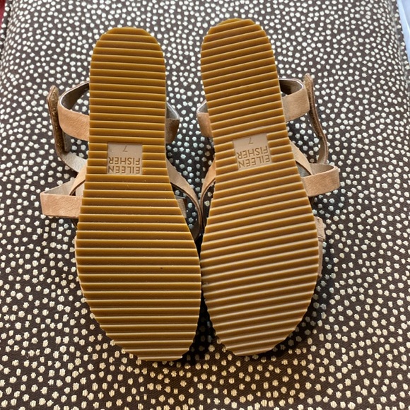 Eileen Fisher Platform Sandals - Picture 5 of 6